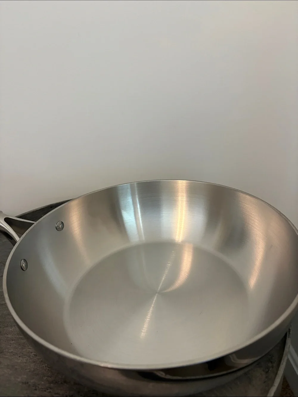 Ruffoni Stainless Steel Chef’s Pan w Lid 10” 3.5 Qt NWT